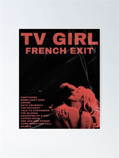 "TV Girl - French Exit" Poster for Sale by tashabowers | Redbubble