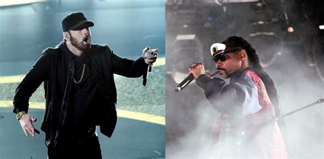 Eminem and Snoop Dogg Clearly Have Beef According to Eminem’s New Song