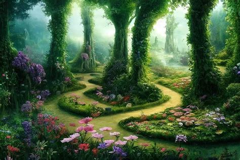 Magic garden Stock Photos, Royalty Free Magic garden Images | Depositphotos