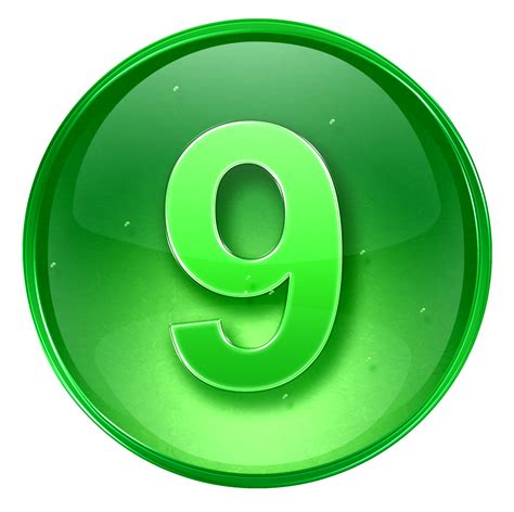 Number 9 PNG Transparent Images, Pictures, Photos