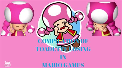 Compilation of Toadette Losing in Mario Games - YouTube