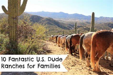 10 Best Family Dude Ranch Vacations