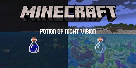 Minecraft: How to Make a Night Vision Potion