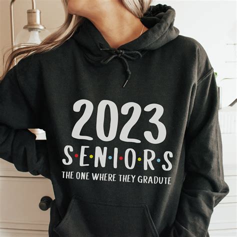 Class of 2023 Hoodie Senior 2023 Sweatshirt Graduate - Etsy