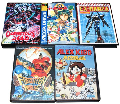 Japanese Sega Mega Drive Games | Retro Video Gaming