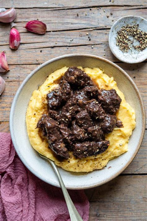 Peposo - Tuscan Red Wine Beef Stew - Inside The Rustic Kitchen