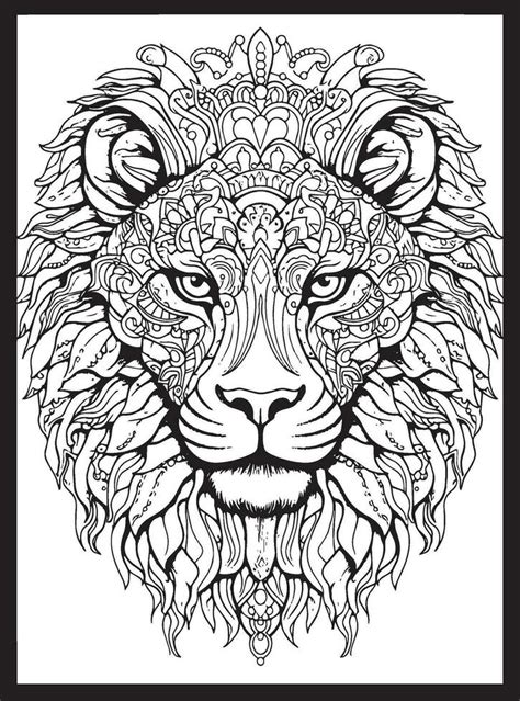 Animals Mandala Adult Coloring Pages 25867504 Vector Art at Vecteezy