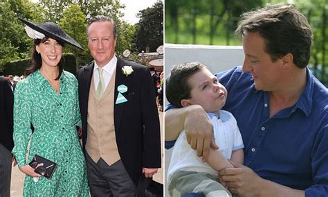 Ex-PM David Cameron reveals how the death of his son Ivan is inspiring his new role in leading ...