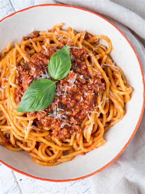 Spaghetti Bolognese – The Food Joy