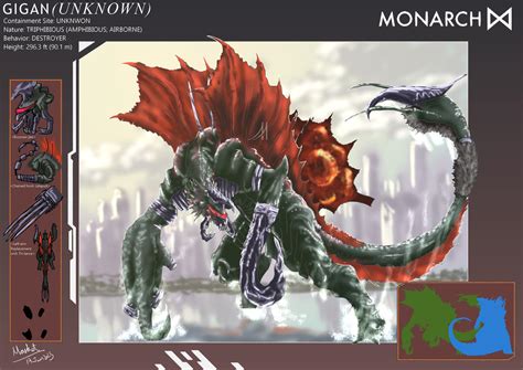 Gigan (ver.Monsterverse) by Maskottitanium on DeviantArt