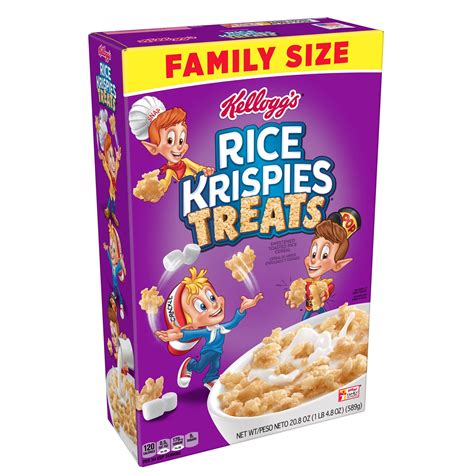 Kellogg's Rice Krispies Treats Breakfast Cereal 20.8 oz - Walmart.com