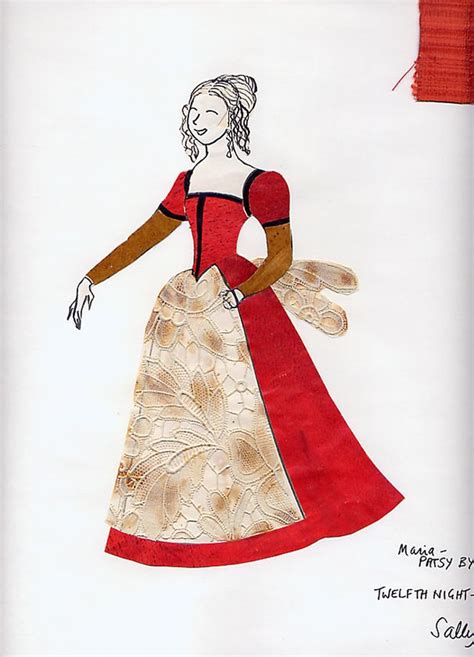 Twelfth Night (Maria). RSC. Costume design by Sally Jacobs. 1965 ...