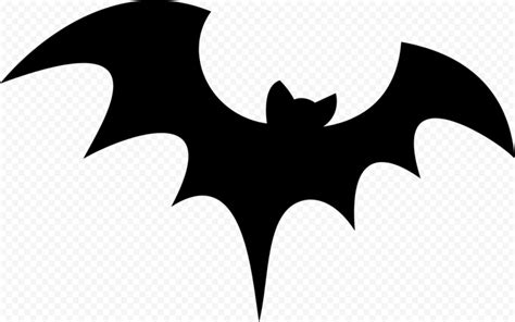 HD Black Halloween Bat Silhouette Transparent PNG | Citypng