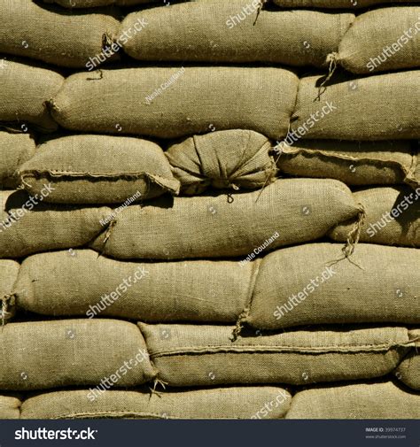 Sandbags Stock Photo 39974737 : Shutterstock