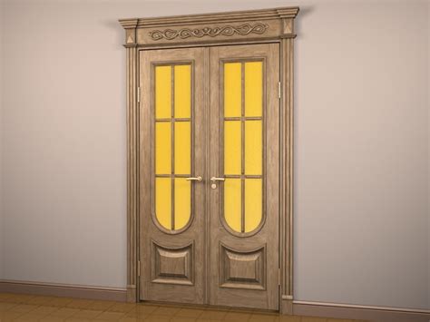 wood door 3d model