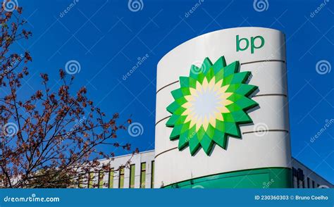 BP Gas Station editorial stock photo. Image of tree - 230360303