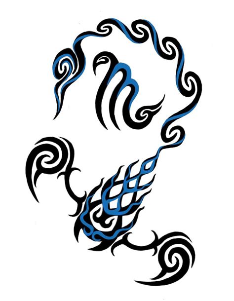 30 best Tribal Scorpion Tattoo Stencils images on Pinterest | Scorpio ...