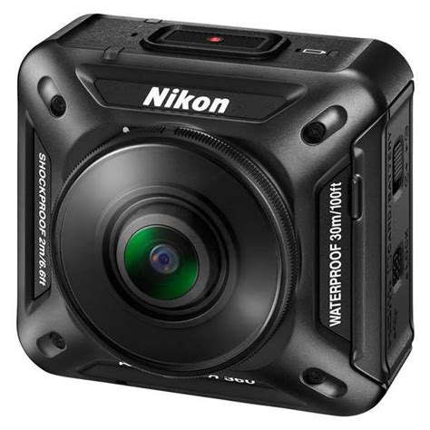 Nikon KeyMission 360 Action Camera with Dual Lenses and Image Sensors for Awesome 360-Degree ...