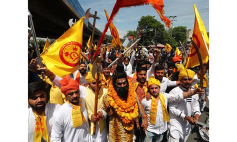 Bhagwan Parshuram Jayanti celebrated with religious fervour - Daily ...