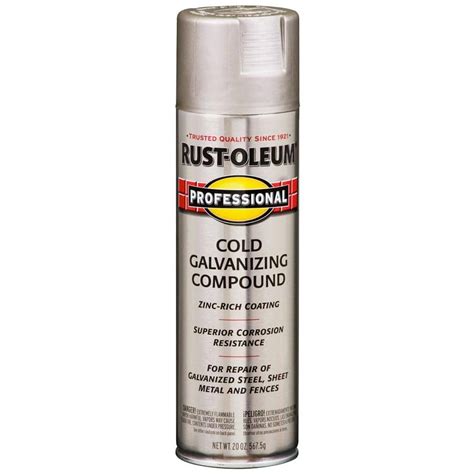 Reviews for Rust-Oleum Professional 20 oz. Flat Gray Cold Galvanizing Compound Spray | Pg 2 ...