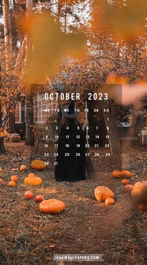 🔥 Download October Calendar Halloween Wallpaper by @deborahm51 | October 2023 Calendar ...