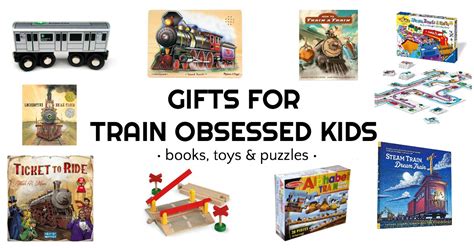 Train Gifts for Kids {Books, Toys and Games}