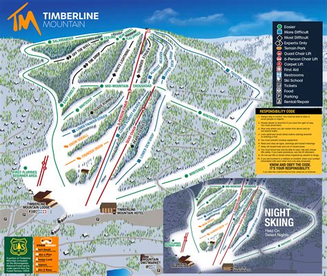 Trail Map – Timberline Mountain