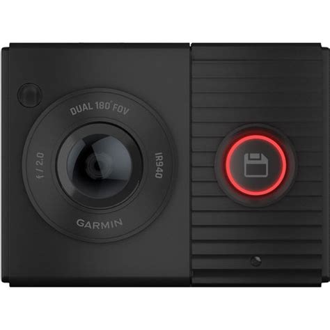 Garmin Dash Cam Tandem Dual-lens Dash Cam with Two 180-degree Lenses | BuyDig.com