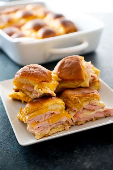 Ham & Turkey Hawaiian Roll Sliders - Easy Crowd-Pleasing Party Recipe