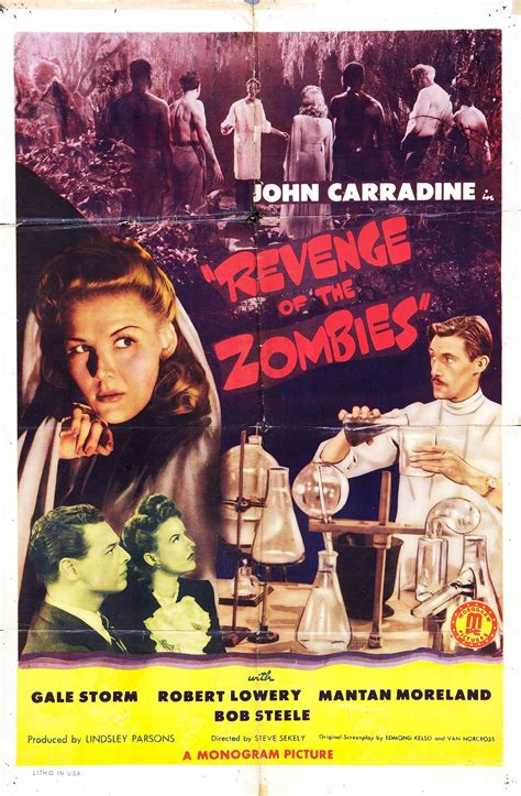 Revenge Of The Zombies (1943) Classic Movie Posters, Horror Movie ...