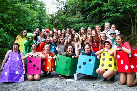 A Banquet of Games | Rockbrook Summer Camp for Girls