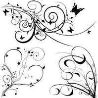 brush arabesques - pix.4.y0u | Art, Drawings, Flower doodles