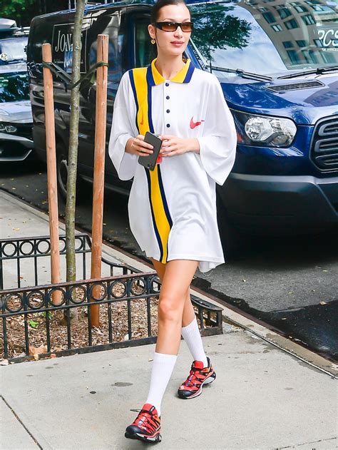 Bella Hadid Wore Fashion's New Favorite Salomon Sneakers | Who What Wear