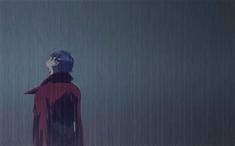 Rain Desktop Wallpapers Group > - Anime Boy Crying In The Rain ...