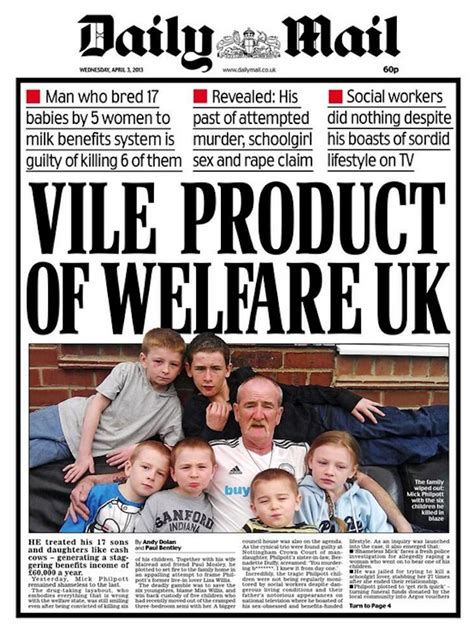 Daily Mail: Politicising child killing to attack the social safety net