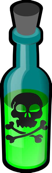 Poison Bottle clip art (105747) Free SVG Download / 4 Vector