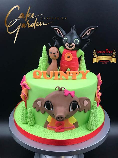 Bing bunny cake - Decorated Cake by Cake Garden - CakesDecor