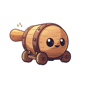 Cute Cartoon Cannon Ball, Cute, Cartoon, Ball PNG Transparent Image and ...