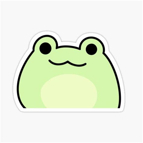 I made this cute frog sticker ^_^ link in the comments : r/sticker