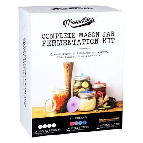 Fermentation Kit Mason Jar – Down To Earth Home, Garden and Gift