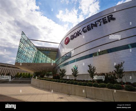 Famous Bok Center in Tulsa Downtown - TULSA / OKLAHOMA - OCTOBER 17 ...