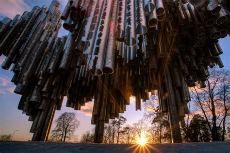 Sibelius Monument Photo Gallery ~ Helsinki Finland