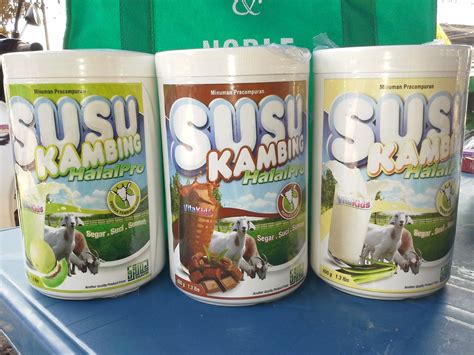 myBOSS: Susu kambing segar, berkhasiat dan berperisa.. HalalPro