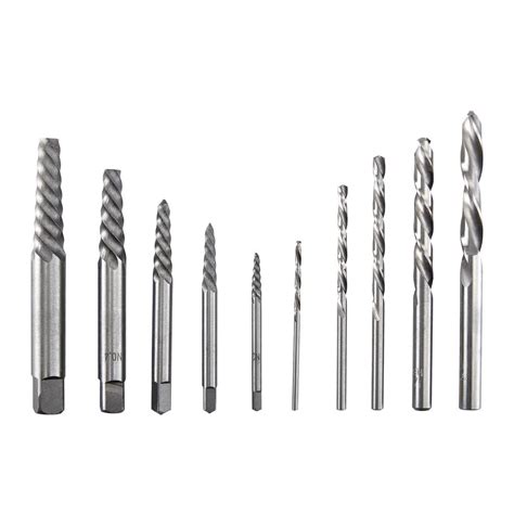 Screw Extractor and Left-Hand Drill Bit Combo Set, 10 Piece | SIG Talk