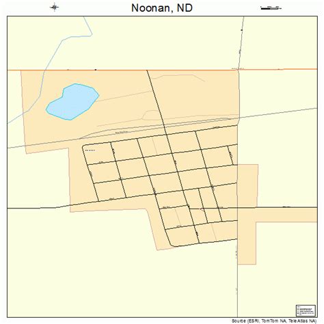 Noonan North Dakota Street Map 3857220