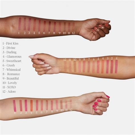 Wonderskin Wonder Blading Lip Stain Swatches | Lip stain, Lip swatches, Lip colors