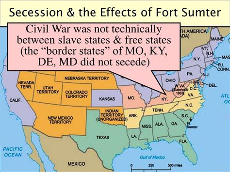 PPT - 5.2: Sectionalism from 1850-1860 & The Civil War (1861-1865) PowerPoint Presentation - ID ...