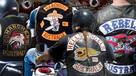 Bikie news: Australian gang members linked to 121,000 criminal offences ...