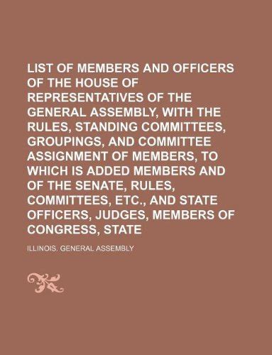 List of members and officers of the House of Representatives of the ...