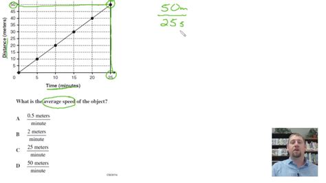 Q1 - Determining Average Speed from a Graph - YouTube